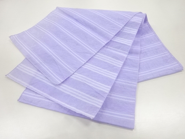 JAPANESE HEKO OBI FOR YUKATA / WOVEN STRIPE